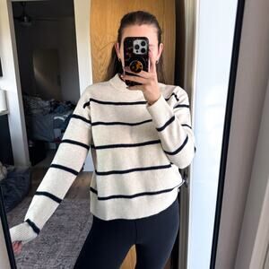 Mango Striped Sweater